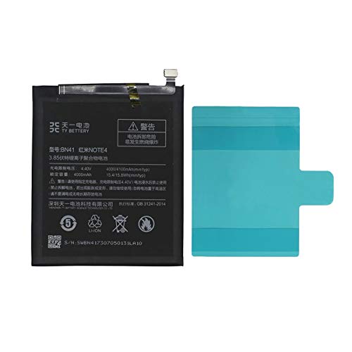 [TY BETTERY] Bateria Compatible con BN41 Xiaomi Redmi Note 4