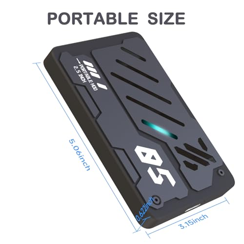 Disque dur externe portable USB 3.1 Type C pour PS5 Xbox PC portable