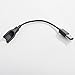Blacell USB Adapter Power Charger Charging Cable For Xiaomi Mi band Smart Bracelet Black