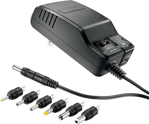 Image of Insignia Universal AC Adapter with USB port (NS-AC1200-C)