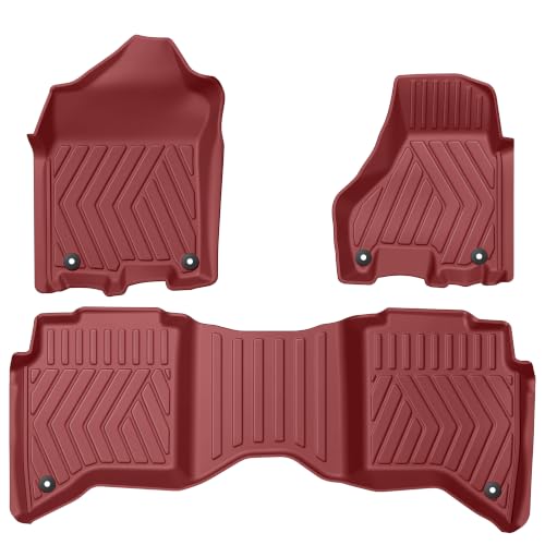 Image of Floor Mats Fit for 2019-2025 2026 Ram 2500 /3500 Crew Cab