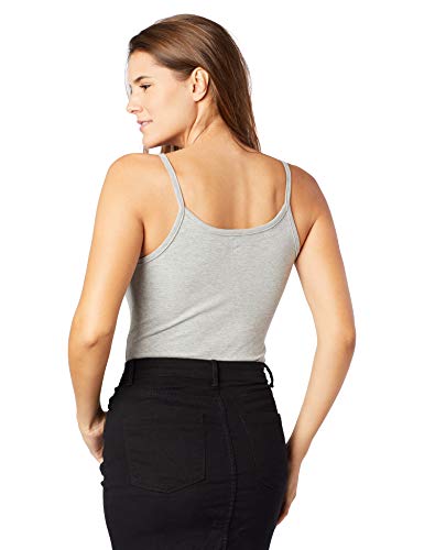 Regata Básica, Hering, Feminino, Cinza Mescla, P