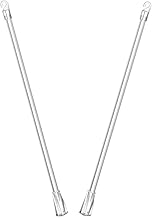 Uonlytech 2 Peças Varinha Cega Branca Vertical Persianas Haste Peças De Reposição Varinha De Inclinação Cega De Janela Persianas Verticais Abridor De Varinha Vara Varinha De Cortina Haste