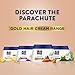 Parachute Gold Hair Cream Natural Shine - 4.7 fl.oz. (140ml) - Coconut & Almond Hair Care Cream for Men