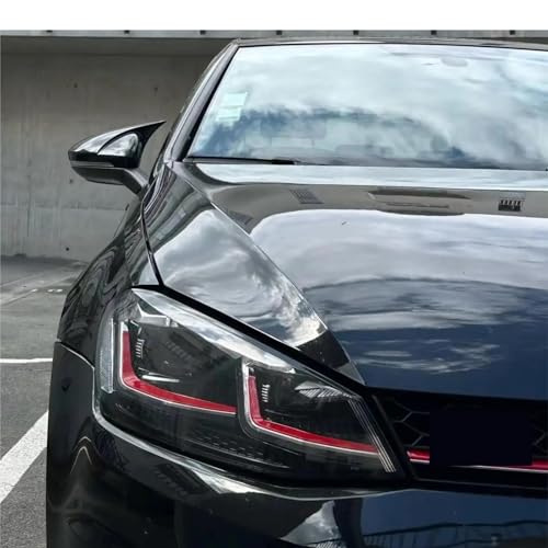 Coque rétroviseur extérieur Golf 7 carbone boîtier MK7.5 R GTI GTD 2014-2019