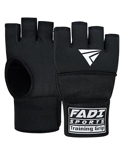 Image of Gel Boxing Hand Wraps Inner Gloves for Men & Women, Quick Slip-On Padded Knuckle Protection with Wrist Support for MMA, Muay Thai & Kickboxing, Heavy Bag & Martial Arts