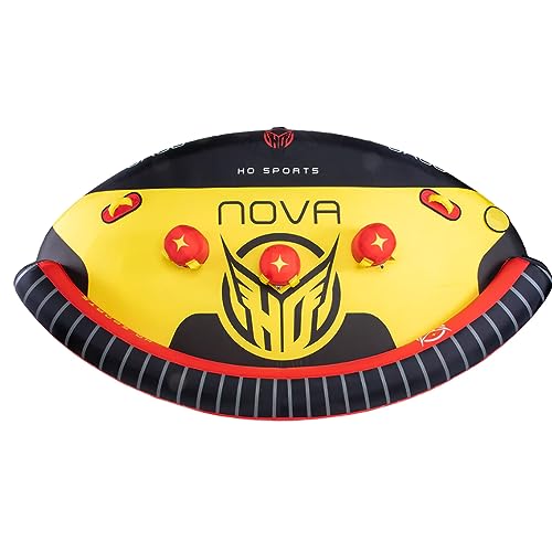 HO Nova 4 Towable Tube Black/Yellow