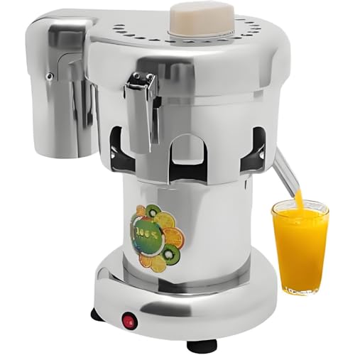 Extracteur de jus Professionnel, centrifugeuse en Acier Inoxydable 370 W pour Fruits et légumes, qualité Industrielle.
