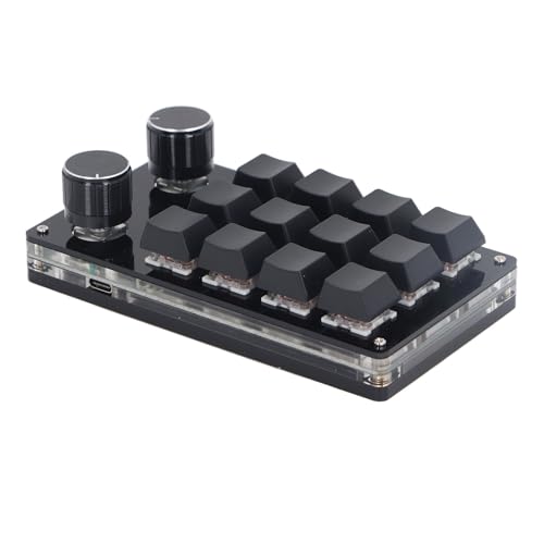Clavier de jeu mécanique 12 touches programmable interrupteur rouge avec boutons