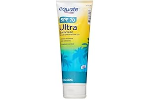 Protect Your Skin from Harmful Sun's Rays with Equate Ultra Lotion SPF 50 Sunscreen