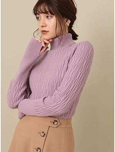 Amazon イェッカヴェッカ Yecca Vecca 袖口スリットケーブルタートルニット ラベンダー F Tシャツ カットソー 通販 Amazon イェッカヴェッカ Yecca Vecca 袖口スリットケーブルタートルニット ラベンダー F Tシャツ カットソー 通販