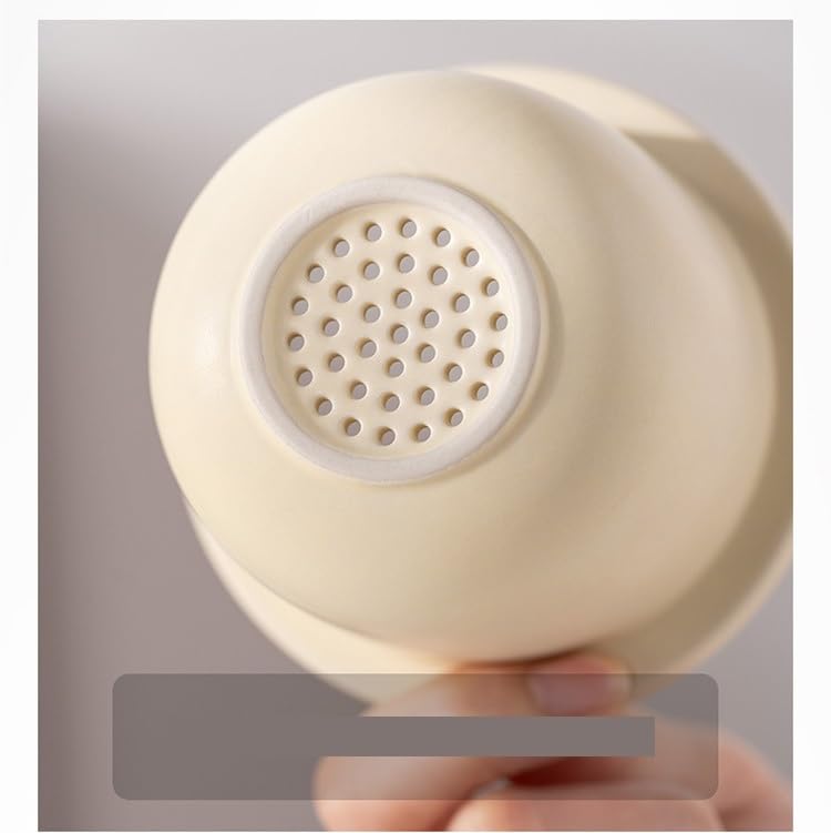 Tasse à thé Tasse à thé à bulles en céramique légère et luxueuse avec filtre Récipient de trempage