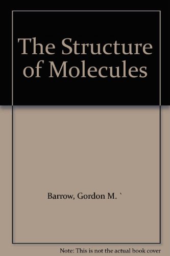 The Structure of Molecules B0000CLG7G Book Cover