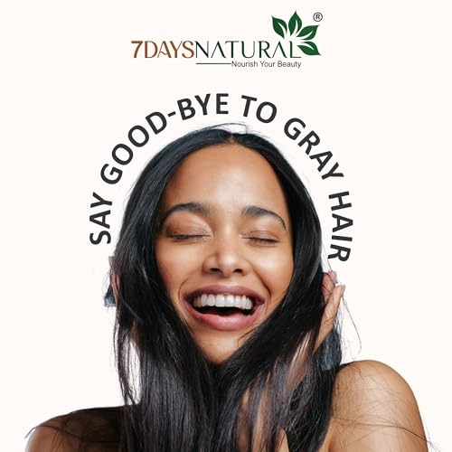 Image of 7DAYSNATURAL Instant Grey Hair Coverage Touch Up Stick (Black, 4g) | Waterproof & Smudge-Resistant Root Concealer | Quick Fix for Grey Hair | Easy On-the-Go Hair Color