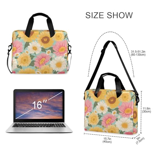 Bolso para portátil con cremallera y correa ajustable 15.6 pulgadas miniatura 5