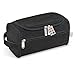 GO!elements® Smart Kulturbeutel Männer Kulturtasche zum Aufhängen Herren & Damen - Kosmetiktasche Männer Frauen für Koffer & Handgepäck - Waschtasche Reise-Tasche, Farbe:Schwarz