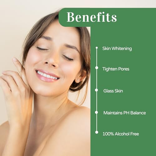Image of Trycone L Glutathione & Vitamin C Face Toner - Glowing Skin, Pore Tightening, Green Tea & Natural Extracts, Alcohol-Free, SLS & Paraben Free, Unisex, 100 ml