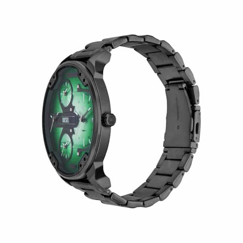 Diesel Mr. Daddy Watch for Men, Quartz Three Hand Multifunctional Movement with Stainless Steel Strap – Ansicht 3