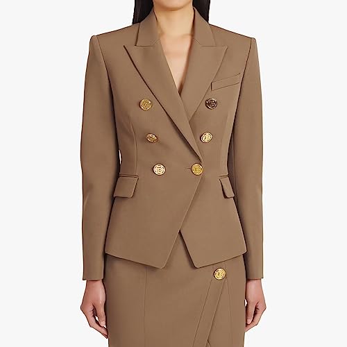 Womens Casual Long Sleeve Blazers Solid Color Jacket Blazer Work Office Open Front Blazer Jackets for Women2