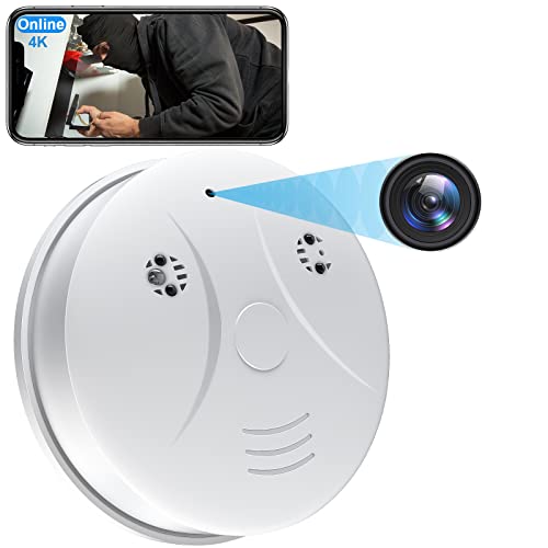 DAIFAC Hidden Camera Smoke Detector WiFi HD 1080P Wireless Spy Camera Small Nanny Cam for Home Security Cameras Indoor/Outdoor
