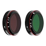 filtro nd 9 Los filtros de lente de vidrio óptico multicapa de 16 capas aseguran la claridad del cristal en el metraje capturado
