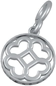 Bark Avenue Jewelers- Sterling Silver Floret Pendant - Medium