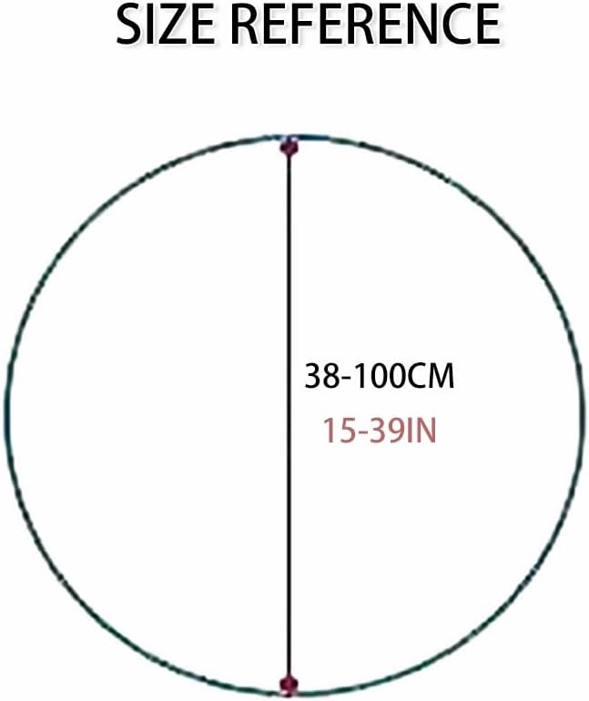 35" 39" Clear Table Top Glass, Round Tempered Glass Restaurant Table Tops, 15" 17" 21" Beveled Replacement Tabletop For Dining, Coffee, Patio(48CM(18.8IN))