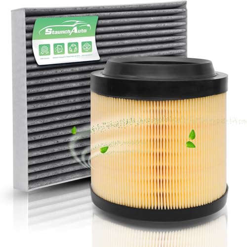 Engine & Cabin Air Filter for 2021-2026 Ford Bronco 2.3L 2.7L - Automotive Replacement Accessories for #CF12772 MB3G-9601AA - 2 Pack