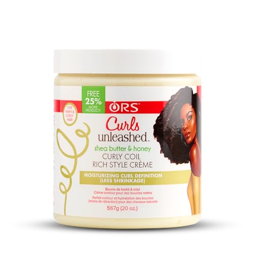 Curls Unleashed Shea Butter and Honey Curly Coil Creme