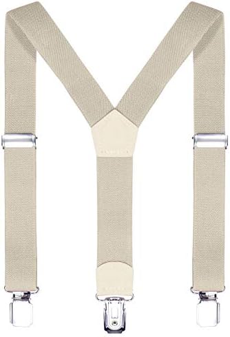 DonDon Boys Braces Suspenders 2 cm 0.79" wide adjustable in length for a height of 80 cm 31.49" to 110 cm 43.31" or 1  5 years