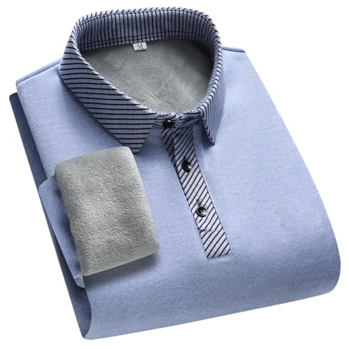 Men's Sweater Fleece Pullover Polo Neck Slim Fit Elegant Luxury Fake Two Pieces Knitted Sweaters4