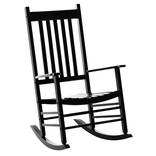 Outsunny Acacia Wood Rocker