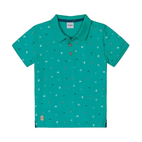Camisa Polo Infantil Masculina Rovitex Kids Verde 6