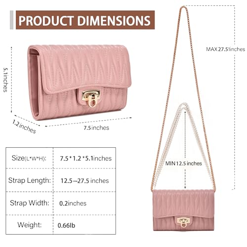 Image of Stylish Small Crossbody Bag for women - Compact Phone Bag & Wallet, Lightweight & Perfect for Work, Travel, or Casual Outings
