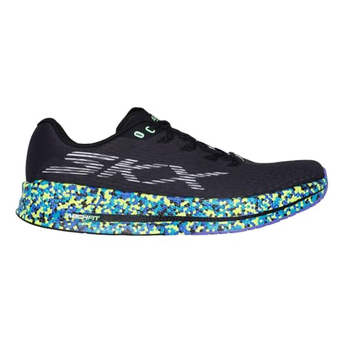 Skechers Herren Go Run Razor 5 Laufschuhe Neutralschuh Black/Multi - Schwarz 42