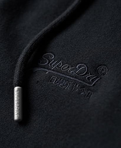 Superdry Herren Essential Kapuzenjacke mit Logo Finster Marineblau S – Ansicht 5