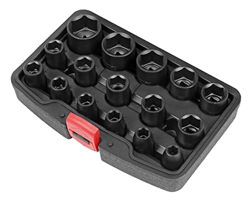 Sealey Lot de 16 douilles à choc 1/2" - AK5624M métrique