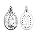 Produktbild Medaille Religiosa - Medaille Jungfrau Milagrosa 15x20 mm mit Rückseite Sterling-Silber 925
