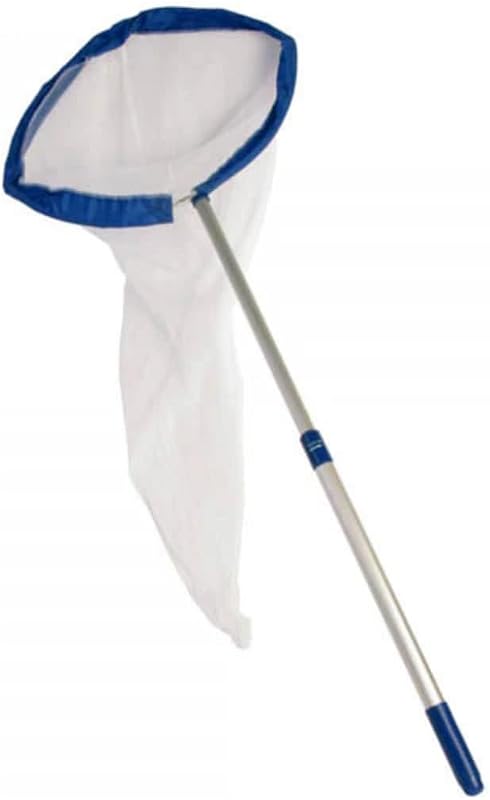United Scientific™ Large Insect and Butterfly Net Bug Catching Net Bird Net with 14" Ring, 48" Net Depth, Handle Extends to 32 Inches