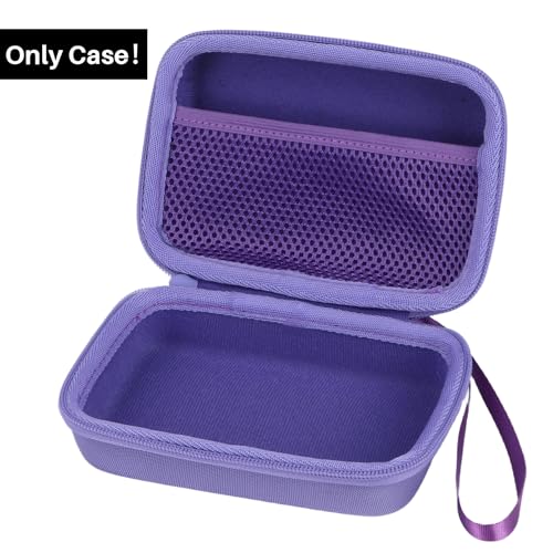 Image of Lebakort Storage Case Compatible with Liene Pearl N200 Pro Portable Photo Printer (Purple Case)