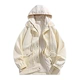 Generisch Sudadera con capucha para hombre, corte regular, sudadera con capucha, sudadera con capucha, sudadera con capucha para hombre, sudadera con capucha para hombre, divertida, 6 blancos., XL