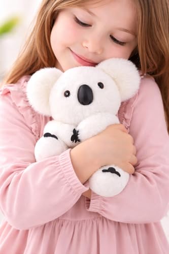 Image of Cute White Koala Soft Toy | Ultra Soft Plush Stuffed Animal for Kids | Hugable Teddy Bear Doll for Boys & Girls | Home Decor & Gift Item | 45cms