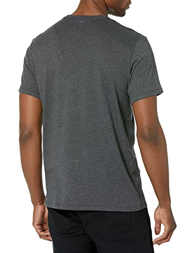 Alternative Men's Hoodie, Eco Zip Up Camo Triblend Jersey Hooded Sweatshirt, Vintage Black, Medium2