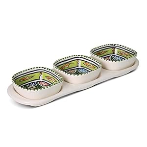 Marokkaanse Tapas schaaltjes Groen Trio