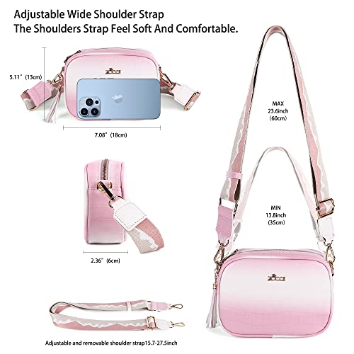 ZOCAI Camera Crossbody Shoulder Bags for Women Small Cluth Vegan Leather Handbag Purses with Adjustable Strap Lightweight2