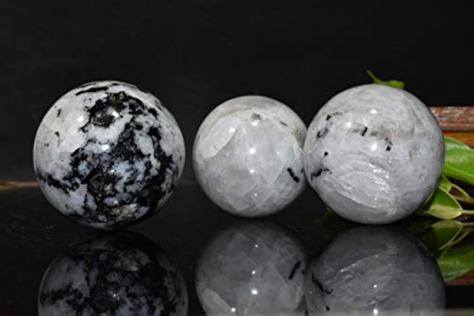 Rainbow Moonstone Chakra Balancing Sphere, Natural Healing Stone