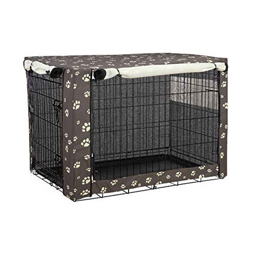 TUYUU Durable Dog Crate Cover, Dog Kennel Cover for Medium and Large Dogs, Universal Pet Cage Cover, Perfect Two…