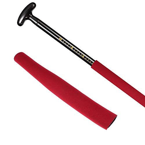 Bolsa protetora para vara de pesca LIOOBO com capa protetora de vara de mergulho (vermelha)