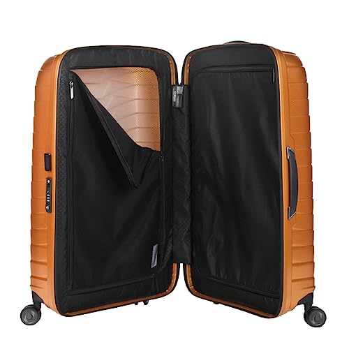 Image of Samsonite Proxis 75 cm Large Check-in Polypropylene (PP) 8 Wheels Spinner Hard Luggage /Suitcase /Trolley Bag for Travel (Gold)