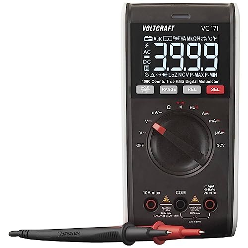 VOLTCRAFT VC171 Hand-Multimeter digital CAT III 600 V Anzeige (Counts): 4000